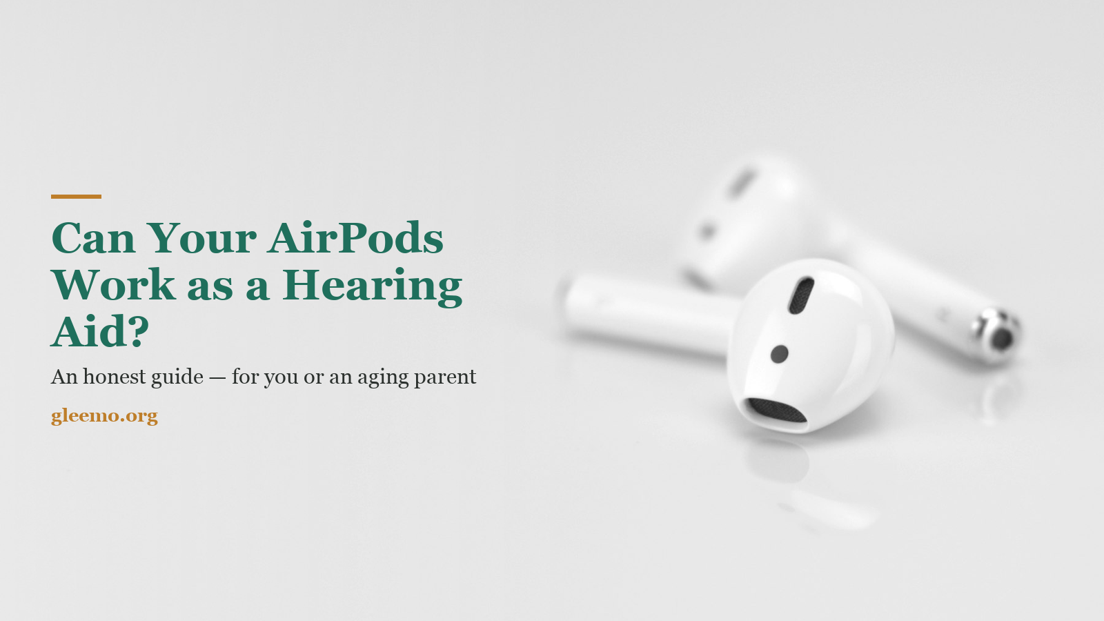 AirPods as Hearing Aids: What They Can and Can’t Replace